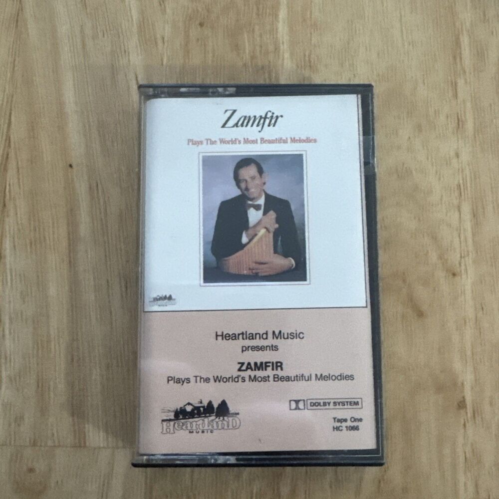 Zamfir Plays The World's Most Beautiful Melodies (Cassette) Tape